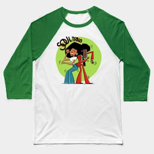 soul train dance party Baseball T-Shirt